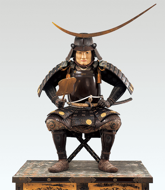 Seated statue of DATE Masamune