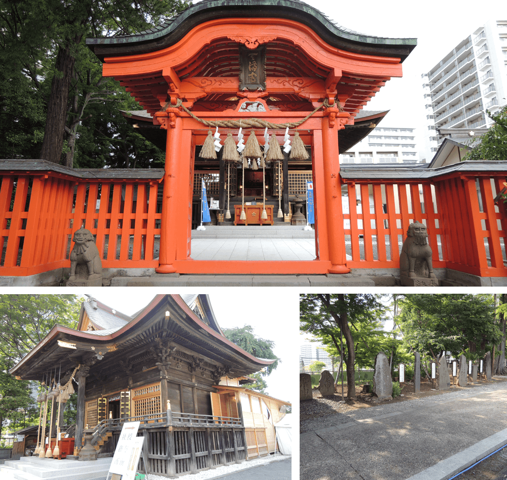 25 Tsutsujigaoka hill and shrine of Tenjin