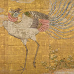 7 Partition painting of phoenixes from the Honmaru great hall of Sendai Castle
