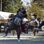 40 Dance performances of Shishiodori and Kenbai of Fukuoka