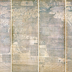 14 แผนที่โลก คนโยะ บังโคะคุเซ็นซึ